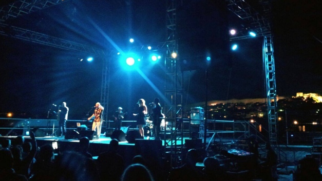 Actuación de Matt Bianco en Salobreña. / Foto: Colin